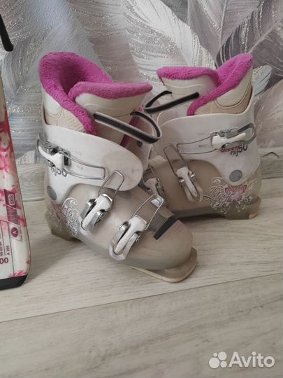 Горные лыжи детские комплект