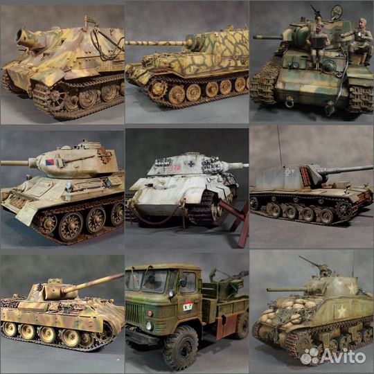 Сборные модели бтт в масштабе 1:35