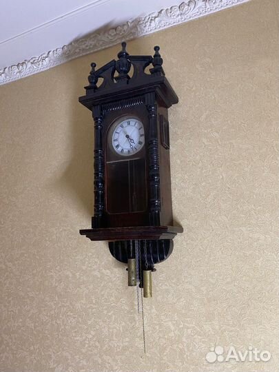 Часы дореволюционные «гирьковый механизм» 19 век