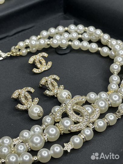 Chanel колье, браслет новое