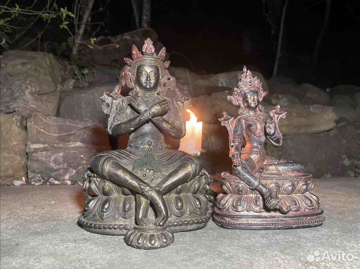 Статуэтка будды бронза