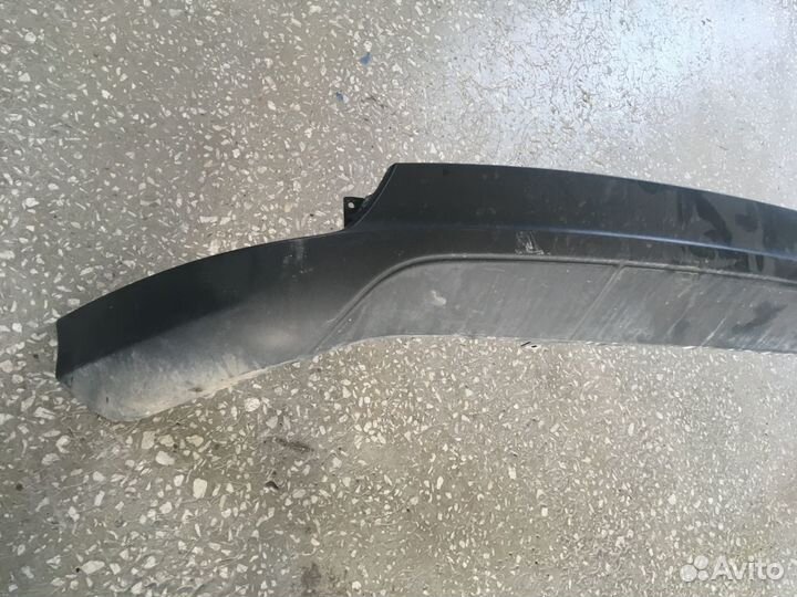 Накладка (юбка) заднего бампера нижняя Ford Focus