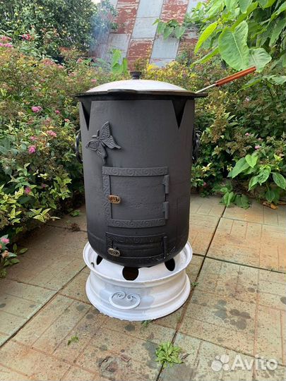 Печь под казан