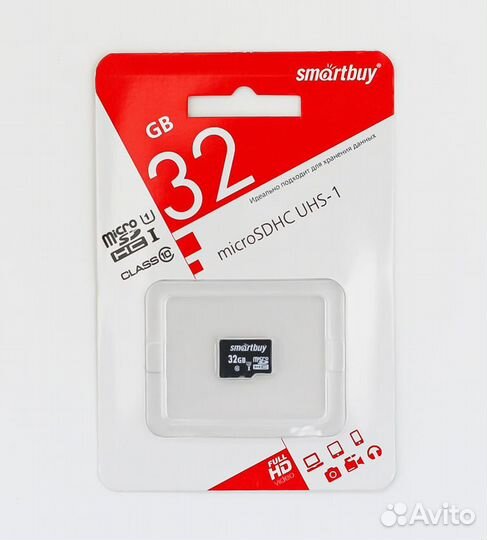 SmartBuy microsdhc 32 гб Class 10 UHS-I