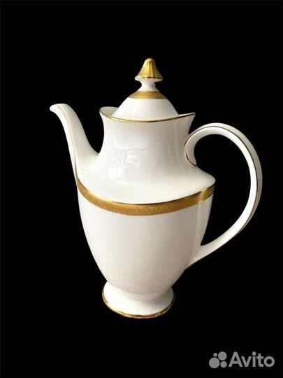 Royal Doulton. Кофейник.Royal Gold