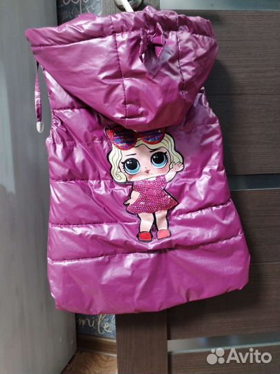 Жилетка для девочки 128