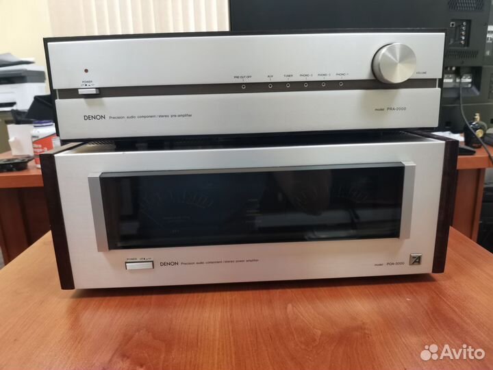 Denon POA-3000 + PRA-2000 двухблочный усилитель