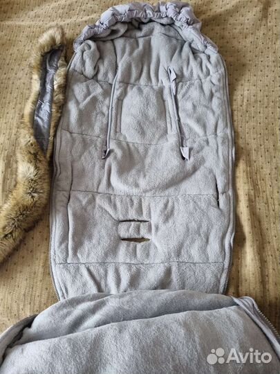 Зимний конверт в коляску