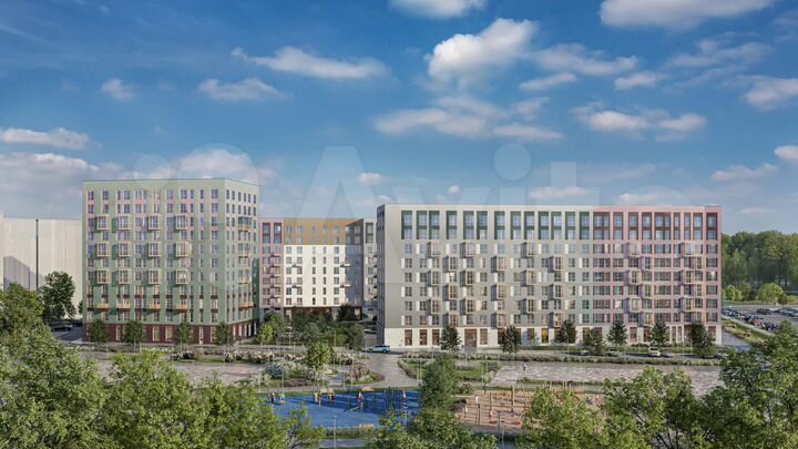 Квартира-студия, 23,7 м², 1/9 эт.