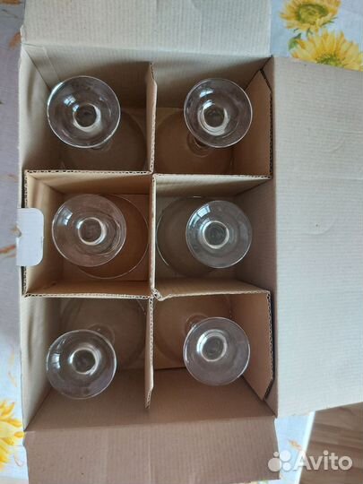 Бокалы для мартини в коробке