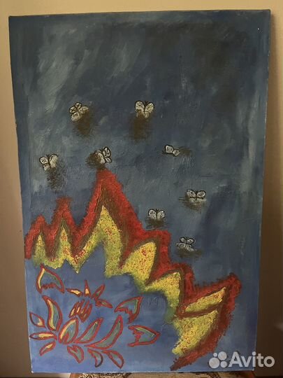 Картина «огонь»