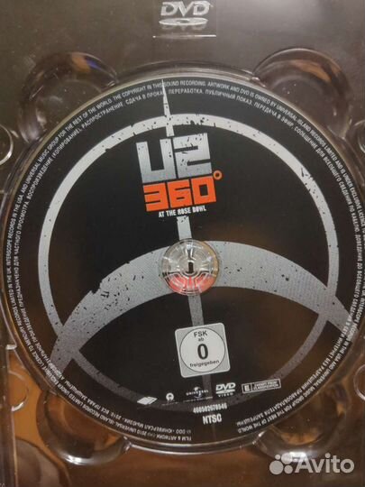 U2 - 360 аt the Rose Bowl (Live) DVD