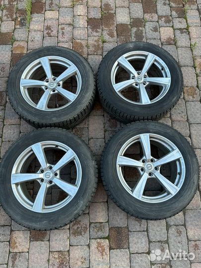 Диски volvo XC90 R18 с зимней резиной