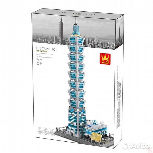 Конструктор Wange 5221 Wange Тайбэй 101 в Тайвани