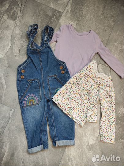 Вещи на девочку 9-12 мес