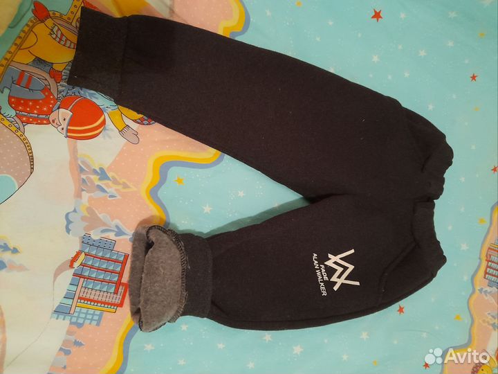 Демисезон брюки и футер