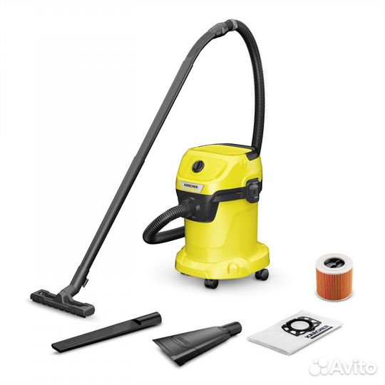 Пылесос Karcher WD 3 V-17/4/35 + nozzles