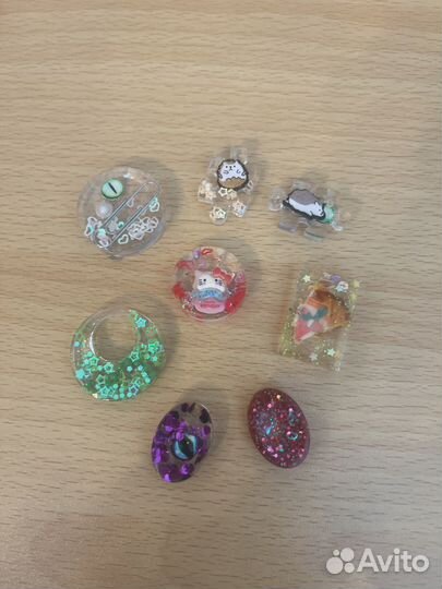 Милые брелки/фигурки/тарелочка