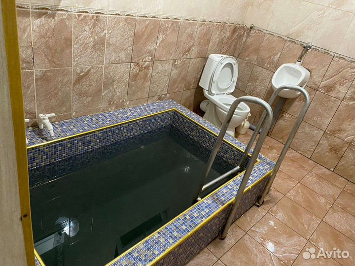 Баня басейн парилка на дровах