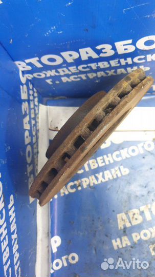 Передний тормозной диск. Ford Transit МИКРОАВТОБУС