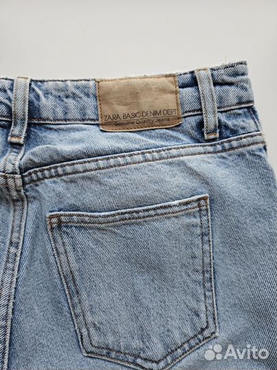 Джинсы zara basic 34 (Z1975 denim)