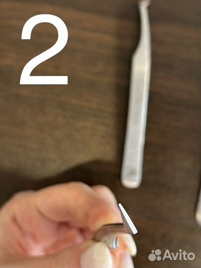 Пинцет для наращивания ресниц