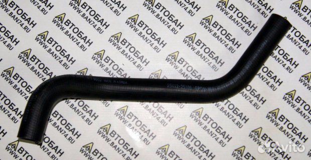 Патрубок радиатора нижний Accent