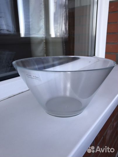 Стеклянный салатник IKEA