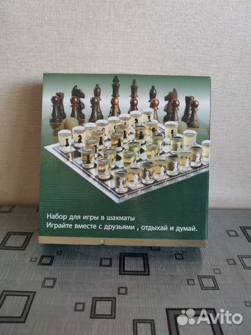 Пьяные шахматы набор,рюмки,подарочный,новый