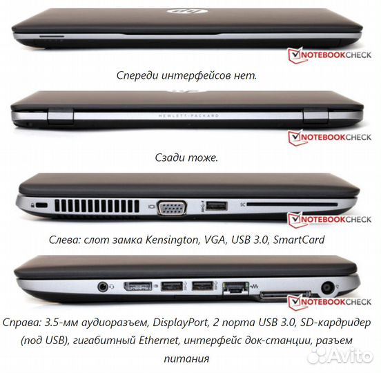 Бизнес-класса HP EliteBook 820, I7, 8GB, SSD Intel
