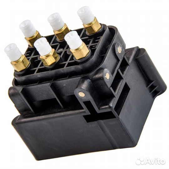 Блок клапанов пневмоподвески AirBagit VW TouaregNF