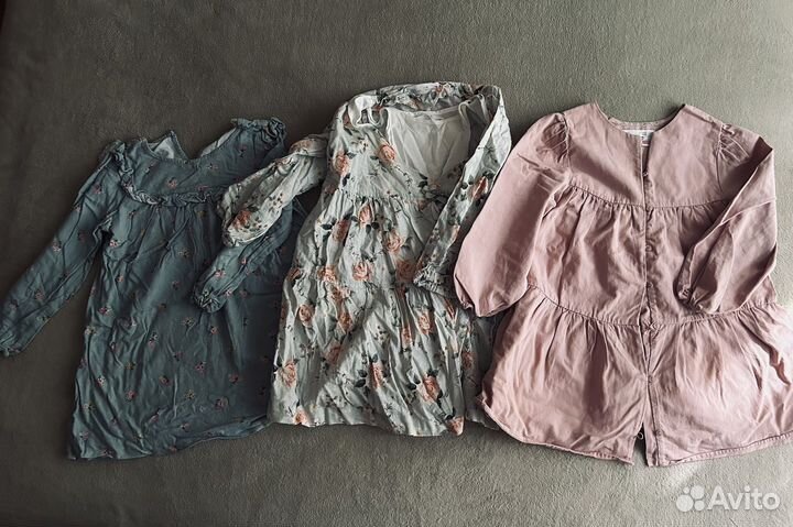 Платья Zara, hm 110-116
