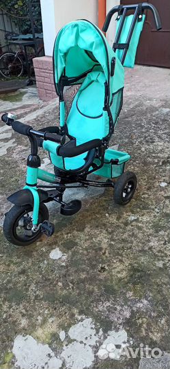 Детский трехколесный велосипед бу