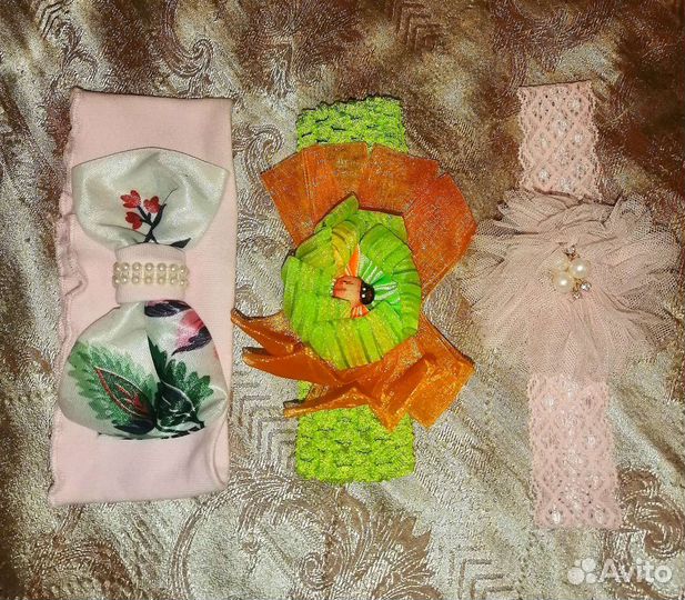 Шапки чепчики панамы повязки пакетом