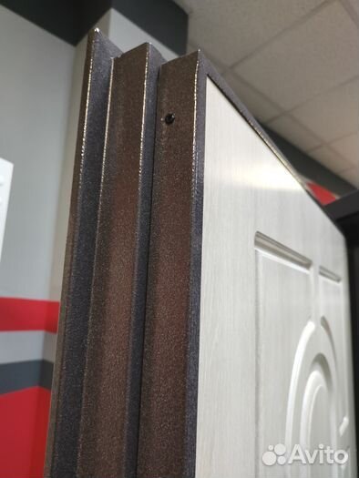 Дверь Мастино 902 Букле графит Дуб крем терморазры