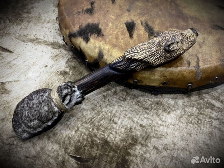 Колотушка для бубна, медведь 35