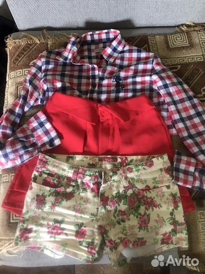Вещи пакетом на девочку 8 - 11 лет