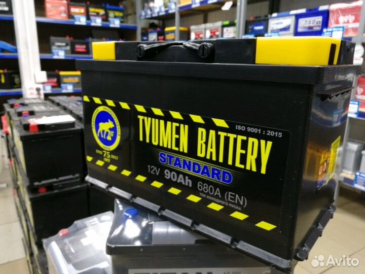 Аккумулятор Тюмень 90Ач 680А