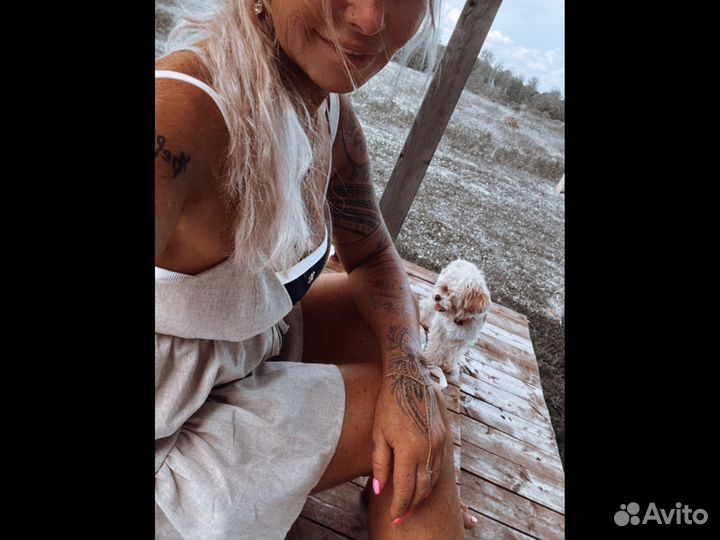 Сарафан лен Jil Sander