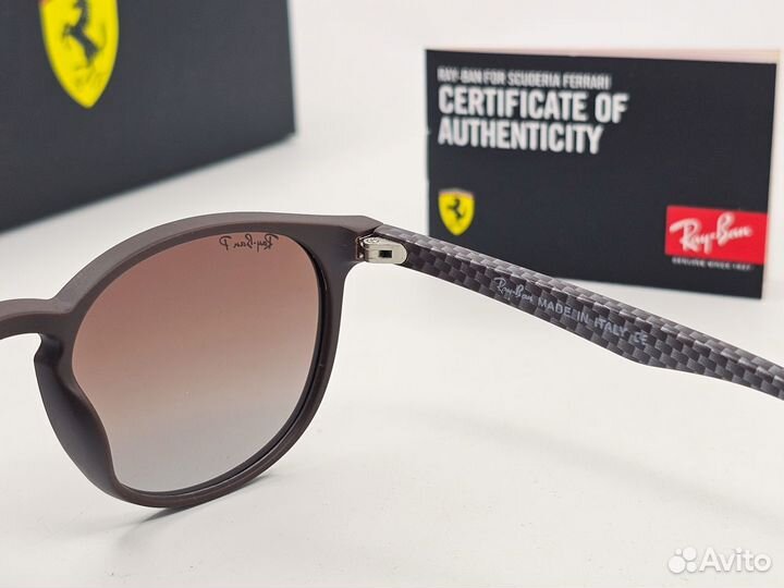 Очки Ray Ban Enzo Ferrari Carbon Series Brown PZ