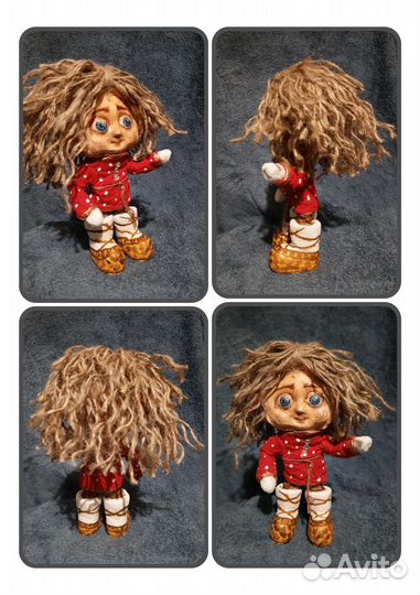 Кукла интерьерная, домовенок Кузя