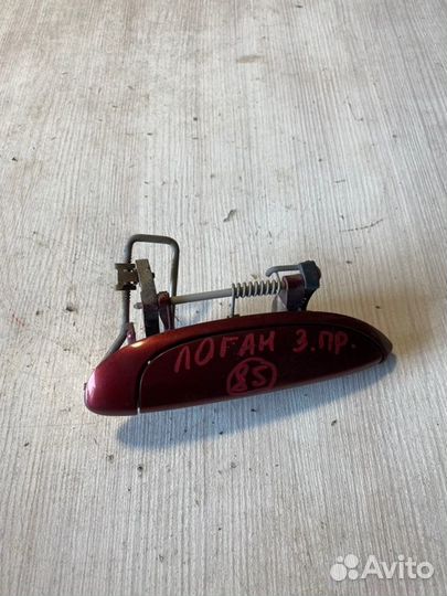 Ручка двери правая Renault Logan K7M710