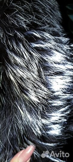 Пуховик кожзам женский