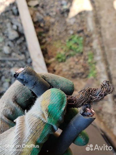 Кабель медный кг-хл 1х25 для сварочного аппарата