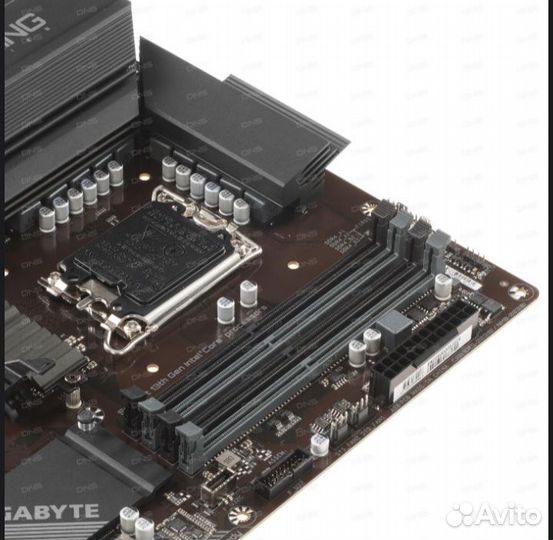 Материнка gigabyte B760 gaming X DDR4 (гарантия)