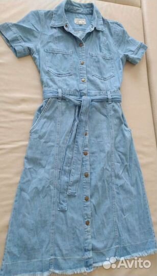 Платье джинсовое Current Elliott б/у р.44