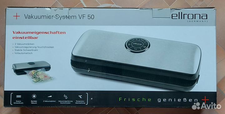Вакууматор Ellrona vf50 вакуумный упаковщик