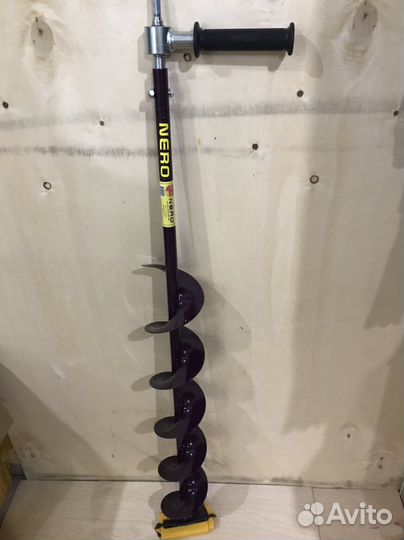 Ледобур Шнек nero 130+адаптер. новый