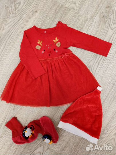 Платье для девочки 80