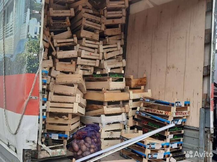 Ящики деревянные на дрова и для хранения